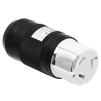 50Amp Marine Twist Lock Connector (NEMA SS2-50R) 3P 4 Wire Grounding, 50A 125V/2