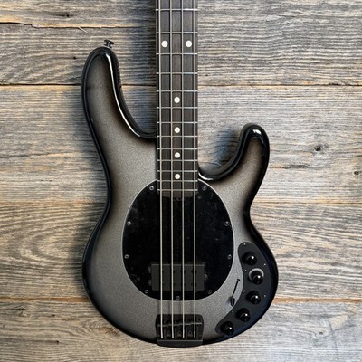 Ernie Ball Music Man DarkRay Bass Guitar - Silverburst