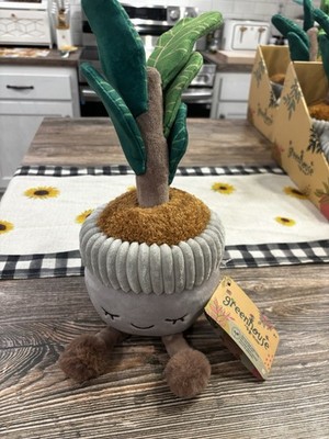 Greenhouse by Russ Casey The Fiddle Tree Plush Plant Leaf Fig New W/Tags 12 inch