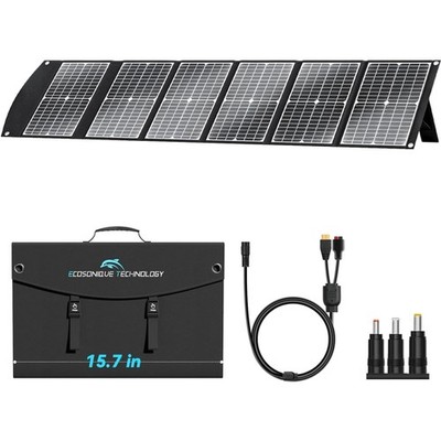 Solarpanel 100W Tragbar faltbar  Camping Wandern Power Bank