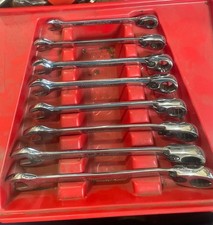 Blue Point Boer708a 8 Pc Sae Ratcheting Wrench Set In Plastic Tray 56-34