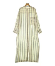 SACRA Shirt Dresses BeigexBlack(Stripe Pattern) F 2200676411034