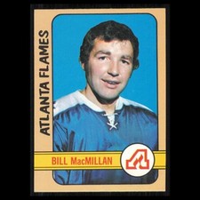 Bill MacMillan Rookie #77 1972 Topps Atlanta Flames Hockey Card NHL NM