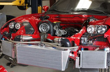 New Ets Front Mount Fmic 4 Intercooler 93-95 Mazda Rx-7 Fd3s 24x9x4 13b Turbo New Ets Front Mount Fmic 4 Intercooler 93-95 Mazda Rx-7 Fd3s 24x9x4 13b Turbo