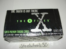The X-Files Topps Series One Premium Trading Cards Box 1995 Factory Sealed NEW