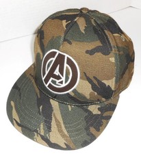 Too Cool Avengers Camo Youth Hat B46