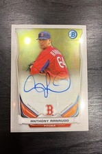 2014 Bowman Chrome Prospect Autographs Anthony Ranaudo Red Sox 