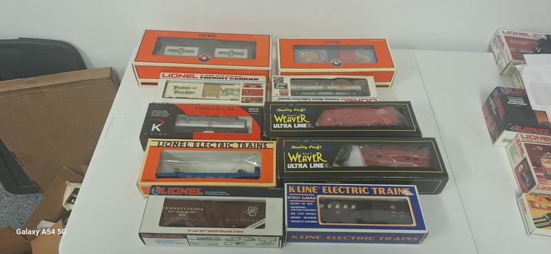 O Scale Train Lot 10 Train Lot Lionel Wesver K-line Etc A Must See 