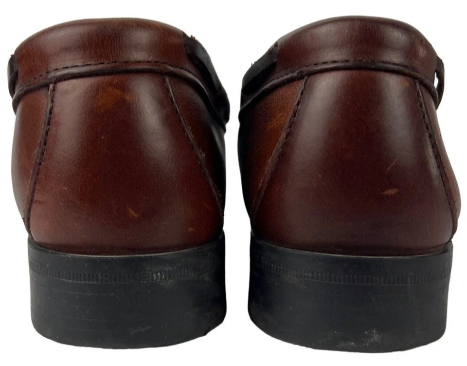 Mocasines para caminar de cuero marrón Sebago para mujer talla 10,5 Foto 3 de 4
