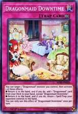 Yu-Gi-Oh TCG MYFI-DE026 SR Dragonmaid Downtime Mystic Fighters