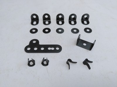 MÄRKLIN Metallbaukasten - Konvolut schwarze Teile: 11702 11703 11721 ... (DK)