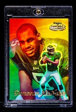 Donovan McNabb RARE REFRACTOR EAGLES PRIZM INVESTMENT ROOKIE CARD Eagles SSP
