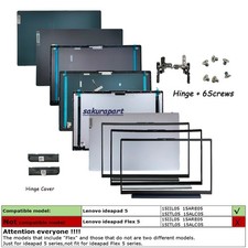 NEW For Lenovo ideapad 5 15IIL05 15ALC05 15ITL05 LCD Back Cover/Bezel/Hinge