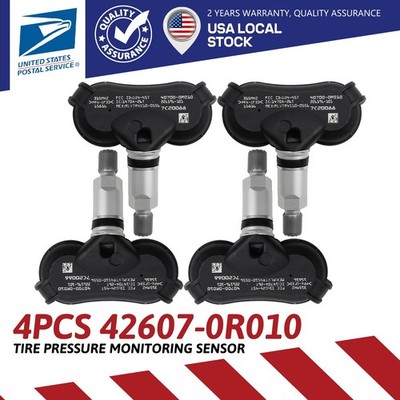 4x Tire Pressure Sensor TPMS for Toyota Highlander RAV4 13-20 315Mhz 42607-0R010