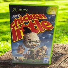 Chicken Little OG Original Xbox Video Game Complete CIB Disney