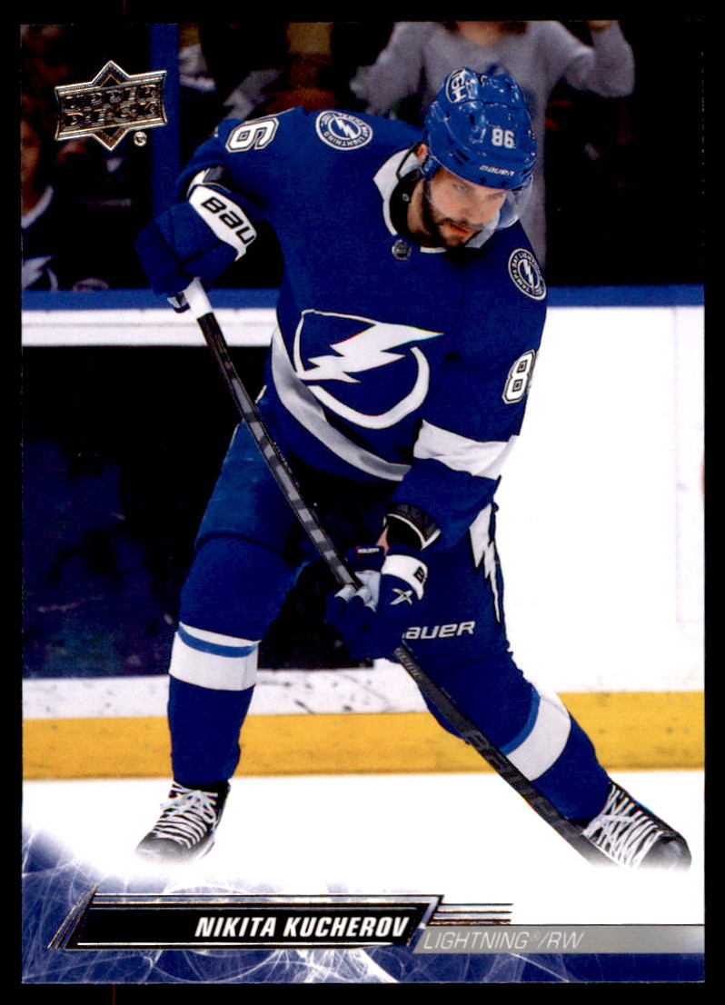2022-23 Upper Deck Nikita Kucherov Tampa Bay Lightning #413