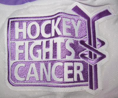Philadelphia Flyers Hockey Purple Fights Cancer Adidas Authentic