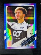 2021 Pierre Gasly Purple Refractor 120/399 Topps Chrome #30 F1 Formula 1