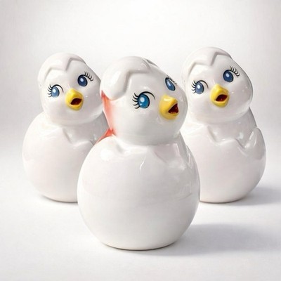 Target Spritz Ceramic Easter Baby Chicks 2025 Cute 5  Anthropomorphic Set Of 3
