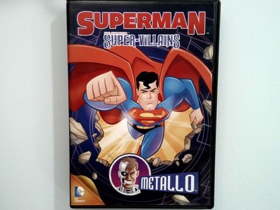 Superman Super-Villains Metallo DVD 2008 English French Spanish Widescreen