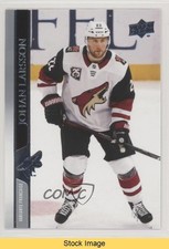 2020-21 Upper Deck Extended Series French Johan Larsson #507 READ 8t3