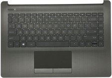 L23242-001 For HP 14-CM 14-CK Palmrest Upper Case Keyboard Top Cover Laptop