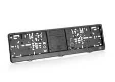 Original Volkswagen Kennzeichenhalter Schwarz Kennzeichenträger 000071801BC