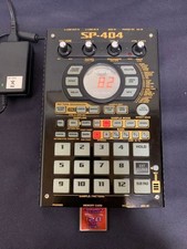 Roland SP-404 Black Limited Skin Edition Sampler  Sequencer Tested  Working