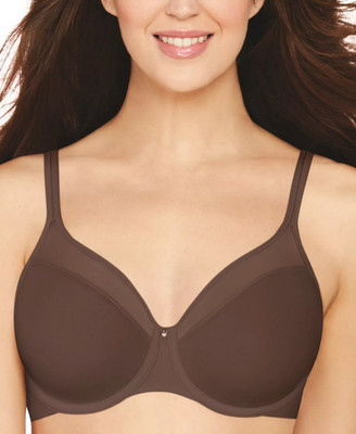 BALI One Smooth U Ultra Light Shaping Wireless Bra 36DD Warm Cocoa Brown DF3439