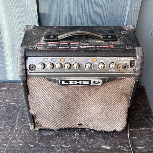 Line6 Spider III Effects Guitar Amplifier 15W WORKS SEE PHOTOS