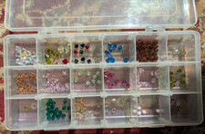 Assorted Lot of Swarovski Bicone Beads 8mm to 3mm