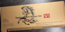 GAMDIAS V1 Wired Gaming Keyboard and Mouse Combo USB PC Gaming Set New Box