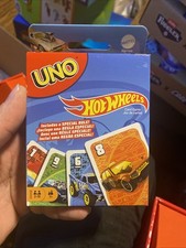 Hot Wheels UNO Matching Card Game Featuring 112 Cards Mattel
