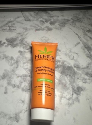 HEMPZ Sweet Pineapple & Honey Melon Herbal Body Butter 1.8 fl oz - New & Sealed