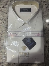Versace Classic V2 Men’s White Dress Shirt (NEW) 
