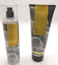 bath body works afternoon sunshine Set: Fragrance Mist Ultimate Hydration cream