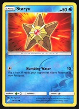 Staryu 28/181 Pokemon SM - Team Up Reverse Holo Common LP