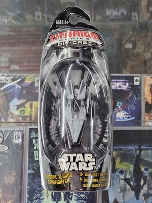 Star Wars Titanium Series IMPERIAL V-WING STARFIGHTER Ship 2006 NEW