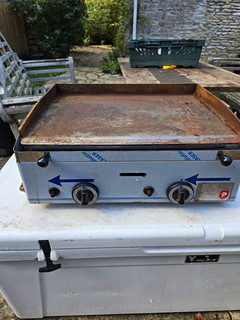 Parry GGP 6.6 Natural Gas 2 Burner Commercial Griddle Flat Top Manual