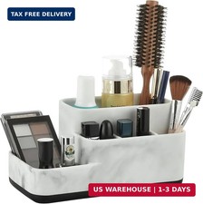zccz Toothbrush Holder Organizer - Multi-Functional Bathroom Storage for Makeup,