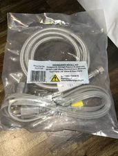ARROW Dishwasher installation Full kit (Fill line 72", Power Cord, Hose Clamp)