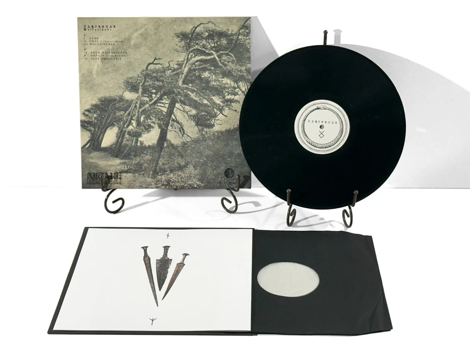 NAHTRUNAR Wolfsstunde Gatefold LP Black Vinyl Abigor Taake Beketh Nexehmu - Image 3 of 4