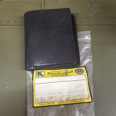 Triple K Badge/ID/Wallet For 6-Point Star New 239