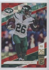 2019 Panini Donruss Elite Red 28/299 Le'Veon Bell #80 y0i