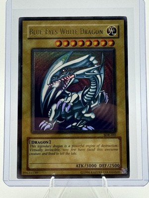 Yu-Gi-Oh! Blue-Eyes White Dragon Card SDZ-001