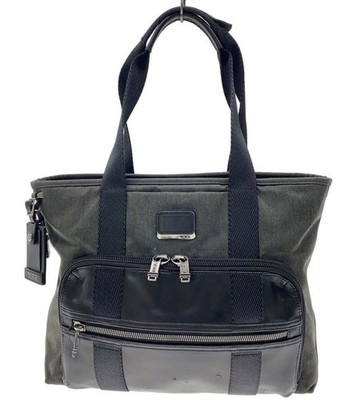 TUMI Alpha Bravo East west Tote bag Gray Nylon Men Handbag Business