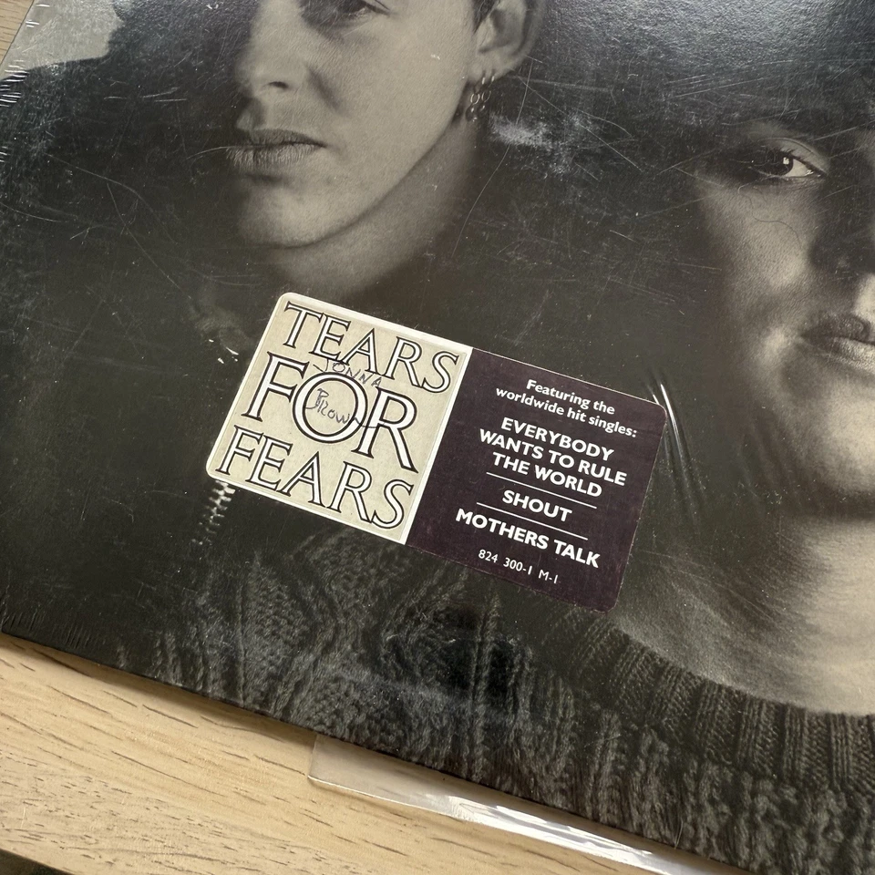 1985 TEARS FOR FEARS Songs From The Big Chair Original 1st Pressing In Shrink! - Image 2 of 4