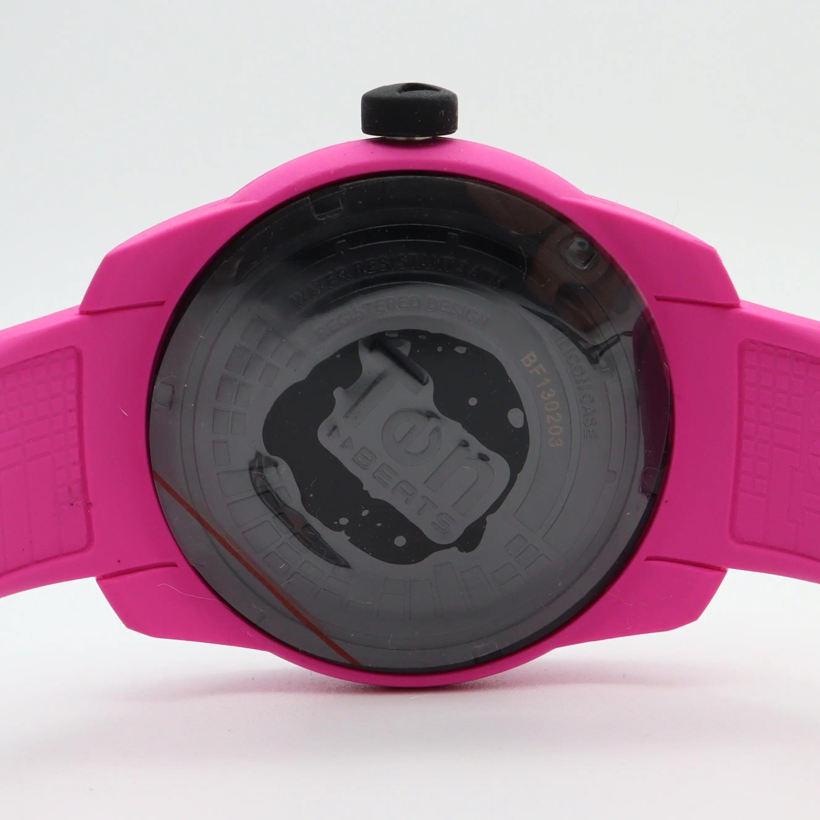 TEN Beats Analog Pink Silicone Plastic Unisex Quartz Sport Watch