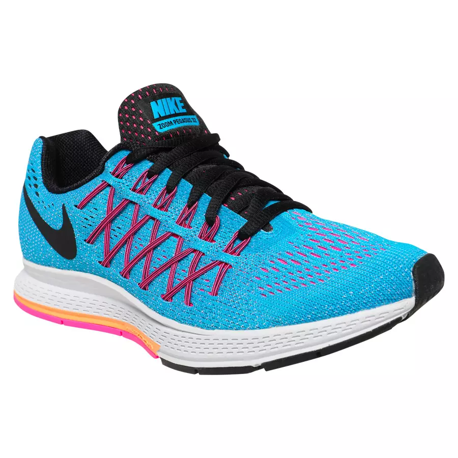 Frase Hamburguesa módulo Nike Air Zoom Pegasus 32 Womens US Size 10.5 Running Shoes Blue &amp; Pink  | eBay