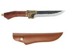 for 3x13 cm knife blade bag scabbard sheath cow leather customize brown H166